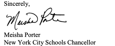 New Chancellor Signature