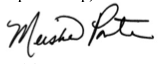 Meisha's signature